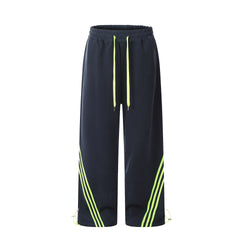 American Retro Design Men And Women Ins Wide-leg Pants