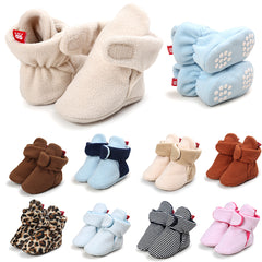 autumn and winter off shoes shoes shoes baby toddler shoes boots cotton soft non slip bottom tube 4096