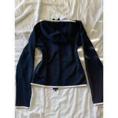 Retro Casual Exercise Hooded Coat Women