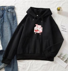 New Printed Sweater Loose Casual Men And Women Loose Round Neck Top