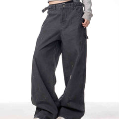Women's Niche Design Wide-leg Pants
