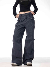 Fall Winter Overalls American Retro Washed