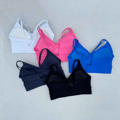 Fixed Integrated Anti-shock Sports Bra Yoga Vest