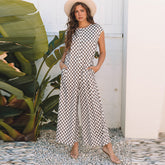 European And American Fashion & Trend Loose Wide Leg Jumpsuit