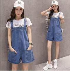 summer new fashion all-match denim shorts