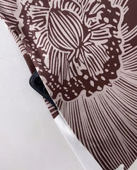 Floral Print Adjustable Strap Pocket Design Wide Leg Suspender Jumpsuit