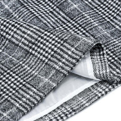 Womens High Waist Plaid Skirt Bodycon Pencil Mini Skirts