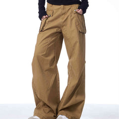 Fall Winter Overalls American Retro Washed