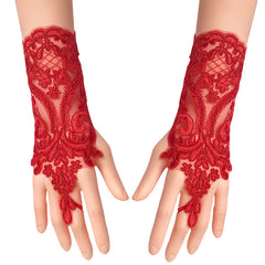 Lace Embroidered Tie Gold Black Dress Sleeves