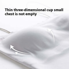 Women's Summer Inner Wear Bra Strap Bra Pad Back Shaping Base Tube Top