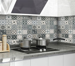 Kitchen greaseproof wall sticker – waterproof oil-proof 60cm x 5m front view