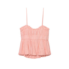 Fashionable All-match Linen Blended Stretch Top