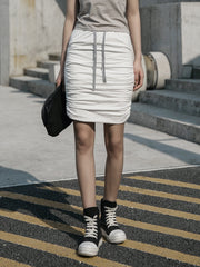 Playful pleated skirt