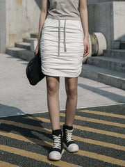 Playful pleated skirt