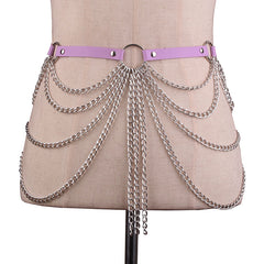 European And American PU Decoration Belt Multi-layer