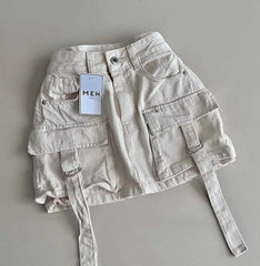 New Solid Color Personalized Street Retro Pants