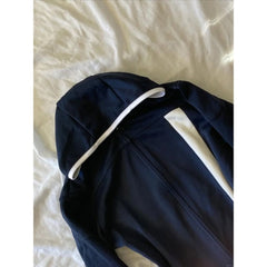 Retro Casual Exercise Hooded Coat Women