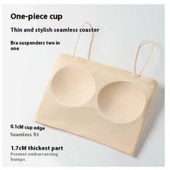 Women's Solid Color Chest Cushion Beautiful Back And Strapless