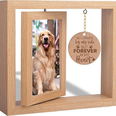 Solid wood photo frame desktop decoration – handmade modern minimalist style