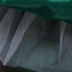 Mesh Print Dress Handmade Three-dimensional Flower Performance Skirt