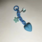 Creative Peach Heart Jelly Love Keychain