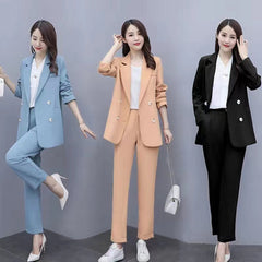 Women's Korean-style Loose Temperament Plus Size Suit