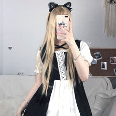 World Weary Funeral Girl Soft Sister Loli Short Sleeved Summer