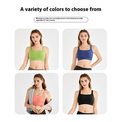 Sports Underwear Women's Chest Pad Nude Feel Tight Yoga Cover Supernumerary Breast Fitness Vest