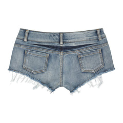 Fashion Personality Women's Low Waist Denim Shorts