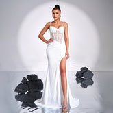 Sequin Birthday Party Dresses Long Prom Evening