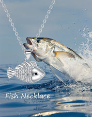 Fish Shape Pendant Personalized Design Necklace
