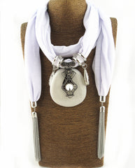 Hot New Style Chain Tassel Pendant Scarf