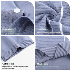 Ice Silk Short Sleeve High-grade Business Style