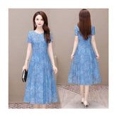 Summer Dress Fashion Casual Western Style