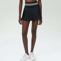 High Waist Belly Contracting Casual Anti-exposure Sports Tennis Skirt