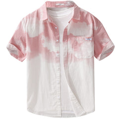 Summer Menswear Trendy All-match Short-sleeved Shirt