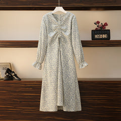 Fairy Girl Mori Style Floral Girlfriends Plus Size Dress Women