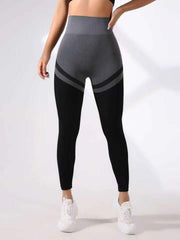 Women's High Waist Tight Color Matching Yoga Pants