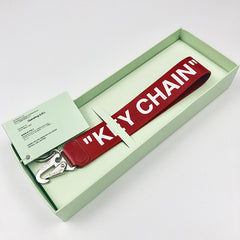 Letter Printing Electroplating Pendant Keychain