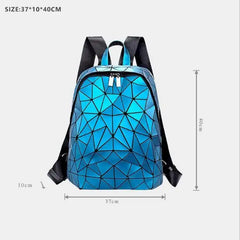 Backpack Bags For Women Fashion School Backpacks Mochilas Para Mujer Geometric Travel Bag
