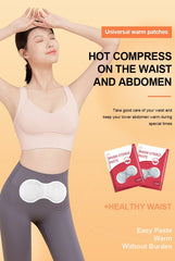 Adhesive Heat Patch Warmer Menstrual Hot Patches 10 - 12 Hour Self-heating Body Warm Patch