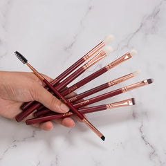 Pro Black Makeup Brushes Synthetic hair Powder Eye Shadow Smudge Highlight Foundation Airbrush Diffuser Make Up Brush