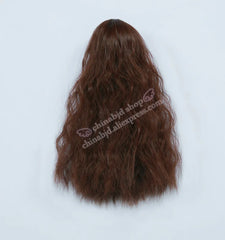 Wig For Doll BJD High -temperature silk long hair with DS Chicline Kunis Beth wear Fashion hai The girl hair L01A#33