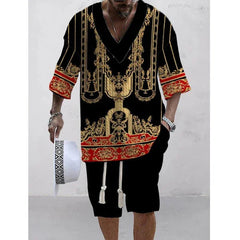 Loose Casual Short Sleeve Suit