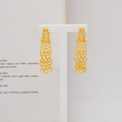 Multi-layer Handmade Necklace Big Electroplated 24k Real Gold