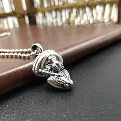 S925 Sterling Silver Vintage Cat Pendant