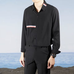 Hong Kong Style Ins Loose Shirt Trendy All-matching