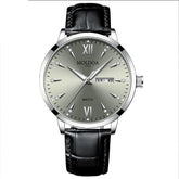 Men's Luminous Double Calendar Fake Mechanical Watch Luminous Waterproof