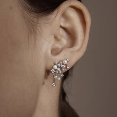 Nebula Earrings Pearl Earrings