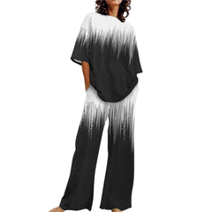 Fashion Personalized Women's 3D Printed Short Sleeve Suit